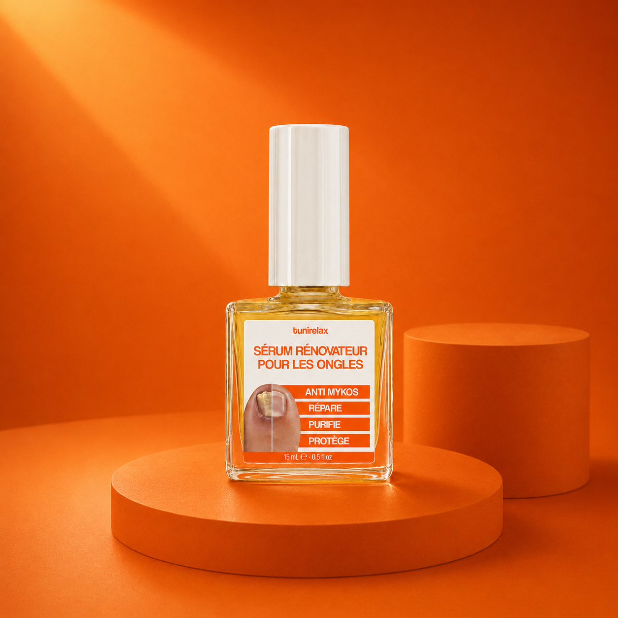 SÉRUM RÉNOVATEUR POUR LES ONGLES Tunirelax™